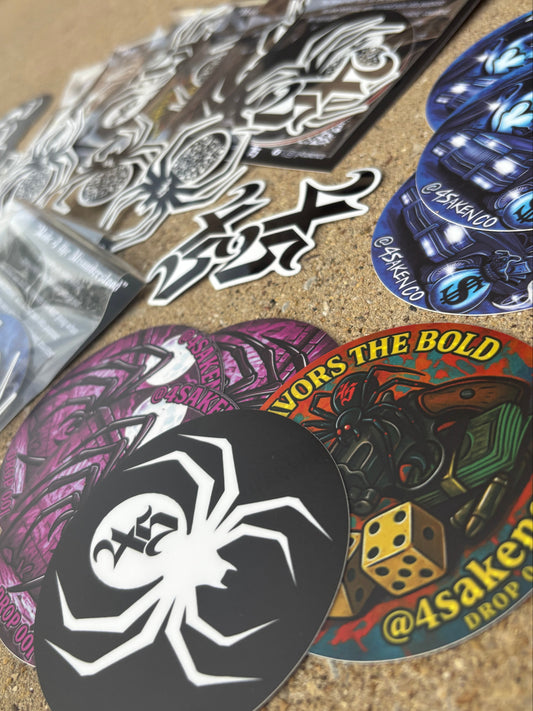 Premium Sticker Pack (6pc)